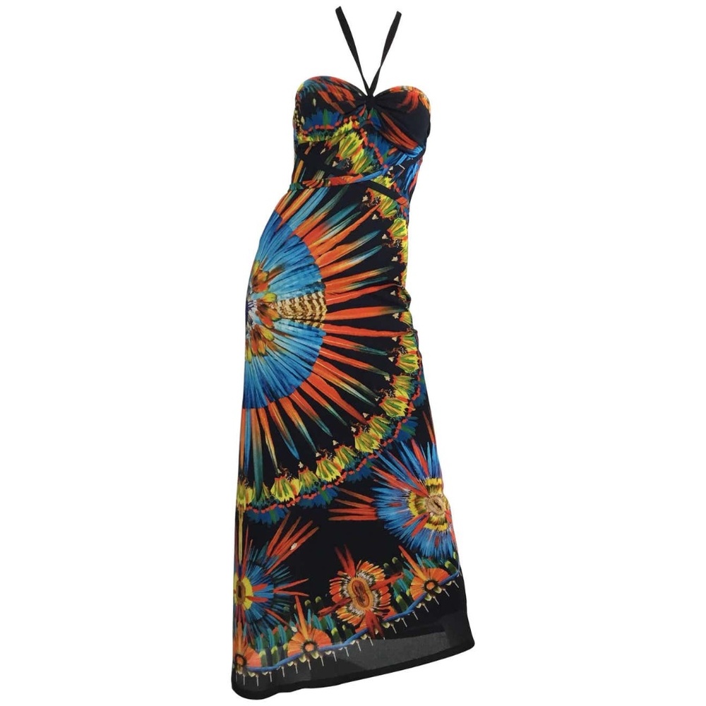 Jean Paul Gaultier Fuzzi Maxi 'Dreamcatcher' Dress